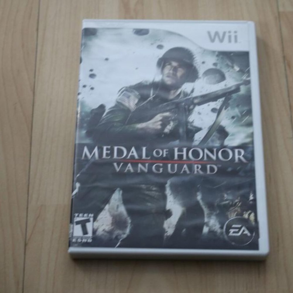 Medal of Honor: Vanguard (Nintendo Wii, 2007) Complete With Manual